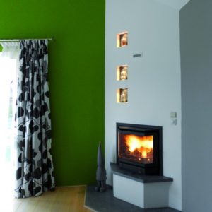 infire prisma multi fuel 3 sided fire, Bodart & Gonay fire, insert fire, fan assisted fire, high heat output fire, fire with automatic thermostat, solid fuel stove, 3 sided glass solid fuel fire, wood burning stove, modern fire, inserted fire, stylish fire, modern inserted stove, 3 sided corner fire