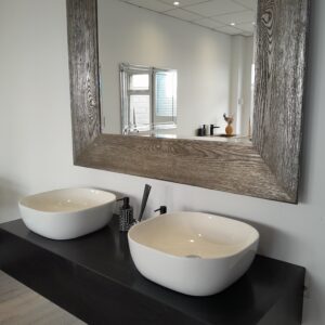 Bathroom Vanity Unit - Black Honed Granite