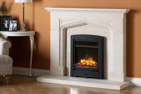 A warm space with a 16” 4d Ecoflame electric inset fire